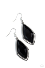 Load image into Gallery viewer, Deco Dazzle - Black Earrings