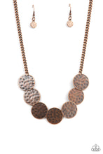 Load image into Gallery viewer, Flip a Coin - Copper Necklace