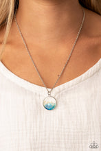 Load image into Gallery viewer, Completely Crushed - Blue Necklace