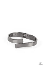 Load image into Gallery viewer, Dare to Flare - Black Gunmetal Hinged Bracelet