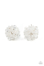 Load image into Gallery viewer, Bunches of Bubbly - White Earrings