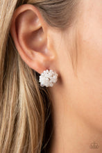 Load image into Gallery viewer, Bunches of Bubbly - White Earrings