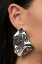 Load image into Gallery viewer, Modern Maverick - Silver Earrings