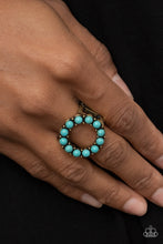 Load image into Gallery viewer, Stone Circles - Brass Ring