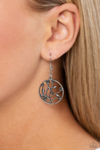 Load image into Gallery viewer, Bedazzlingly Branching - Silver Earrings