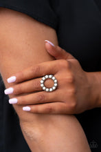 Load image into Gallery viewer, Stone Circles - White Ring