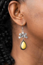 Load image into Gallery viewer, Brightly Blooming - Yellow Earrings