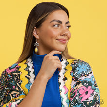 Load image into Gallery viewer, Brightly Blooming - Yellow Earrings