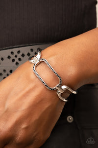 Civic Chic - Black Cuff Bracelet