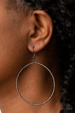 Load image into Gallery viewer, Basically Beaded - Black (Gunmetal) Earrings