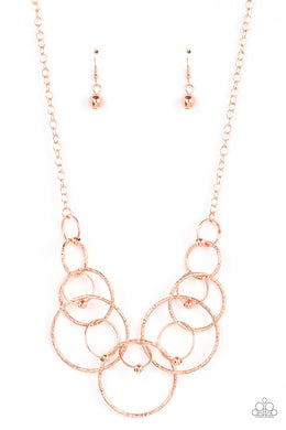 Encircled in Elegance - Copper Necklace