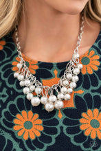 Load image into Gallery viewer, Powerhouse Pose - White Necklace