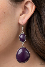Load image into Gallery viewer, Soulful Samba - Purple Earrings