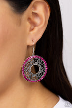 Load image into Gallery viewer, Whirly Whirlpool - Pink Earrings
