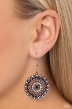 Load image into Gallery viewer, Twinkly Translation - Purple Earrings