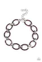 Load image into Gallery viewer, Date Night Debonair - Purple Bracelet