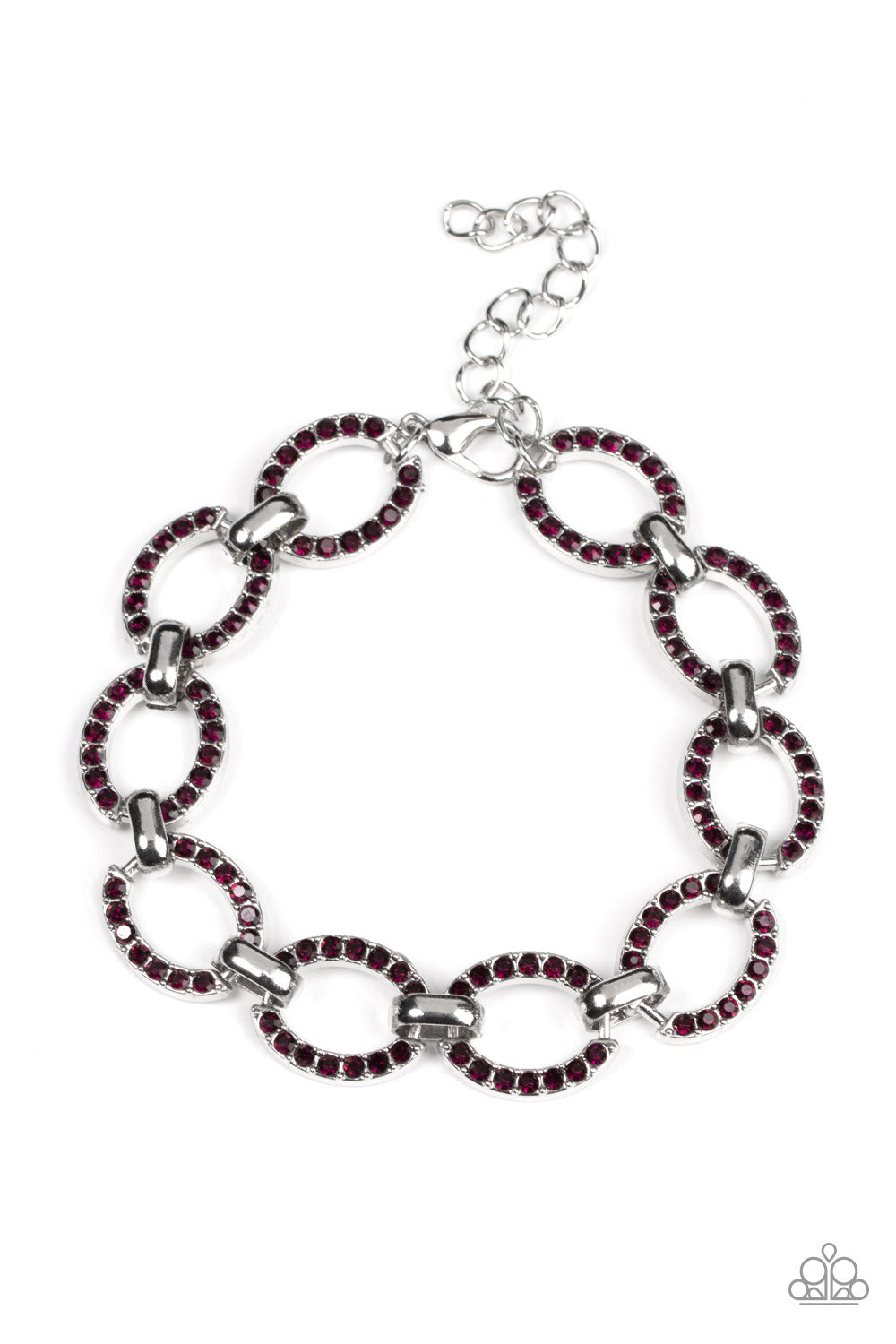 Date Night Debonair - Purple Bracelet