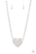 Load image into Gallery viewer, Heartbreakingly Blingy - White Necklace