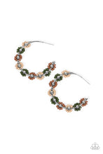 Load image into Gallery viewer, Growth Spurt - Green Hoop Earrings