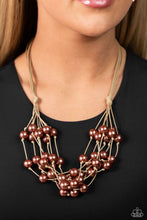 Load image into Gallery viewer, Yacht Catch - Brown Necklace