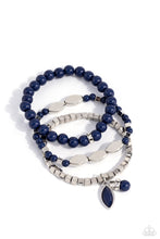 Load image into Gallery viewer, Redefined Romance - Blue Set of Bracelets