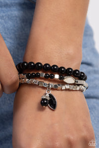 Redefined Romance - Black Bracelets