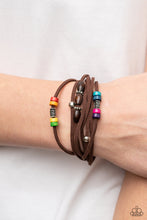 Load image into Gallery viewer, Have a WANDER-ful Day - Multicolor Bracelet