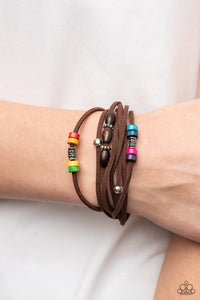 Have a WANDER-ful Day - Multicolor Bracelet