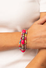 Load image into Gallery viewer, Confidently Crafty - Pink Set of Bracelets