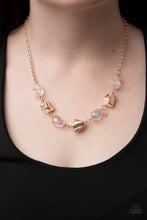 Load image into Gallery viewer, Inspirational Iridescence - Rose Gold Necklace