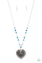 Load image into Gallery viewer, Doting Devotion - Blue Necklace