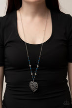 Load image into Gallery viewer, Doting Devotion - Blue Necklace