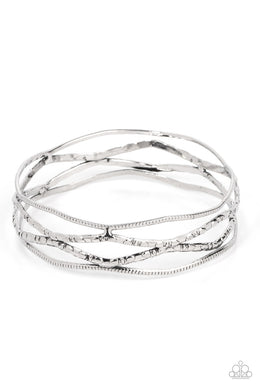 A Narrow ESCAPADE - Silver Bracelet