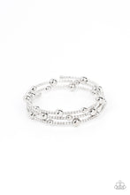 Load image into Gallery viewer, Spontaneous Shimmer - White Bracelet