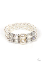 Load image into Gallery viewer, Timelessly Tea Party - White Bracelet