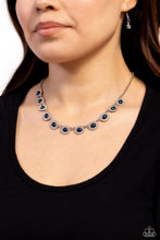 Load image into Gallery viewer, Modest Masterpiece - Blue Necklace