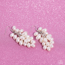 Load image into Gallery viewer, Pearl Posse - White Earrings