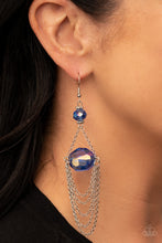 Load image into Gallery viewer, Ethereally Extravagant - Blue Earrings
