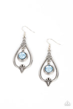 Load image into Gallery viewer, Ethereal Emblem - Blue Earrings