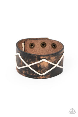 Cottagecore Couture - Brown Bracelet