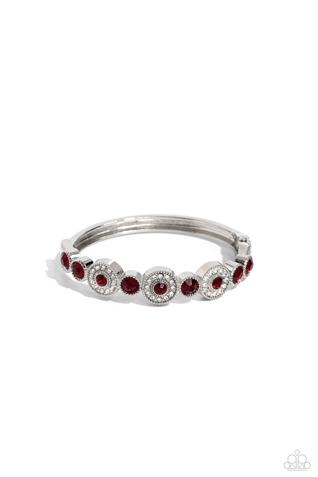 Crowns Only Club - Red Hinged Bracelet