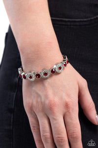 Crowns Only Club - Red Hinged Bracelet