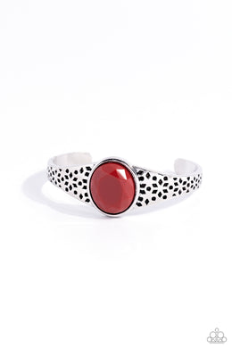 Over POP-ulated - Red Bracelet