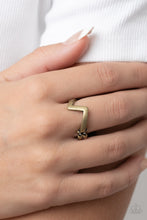 Load image into Gallery viewer, Global Shock - Brass Dainty Ring