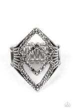 Load image into Gallery viewer, Diamond Duet - Silver Ring