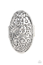 Load image into Gallery viewer, Floral Fortress - Silver Ring