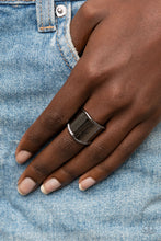 Load image into Gallery viewer, Too Little Too SLATE - Black Gunmetal Ring