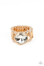 Load image into Gallery viewer, High Roller Sparkle - Gold Ring