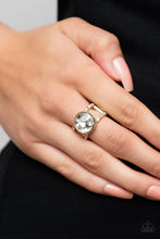 Load image into Gallery viewer, High Roller Sparkle - Gold Ring