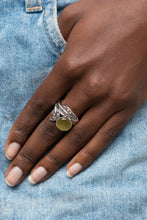 Load image into Gallery viewer, Cats Eye Candy - Green Dainty Ring